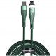 Магнитный кабель Baseus Zinc Magnetic Cable USB Type C - Lightning 20W 2 м, цвет Зеленый (CATLXC-A06)
