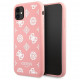 Чехол Guess Liquid silicone Peony Hard для iPhone 11, цвет Розовый (GUHCN61LSPEWPI)