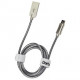 Кабель Dorten Micro USB to USB Steel Shell Series 1 м, цвет Серый (DN128401)