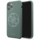 Чехол Guess Silicone collection 4G logo Hard для iPhone 11 Pro Max, цвет Зеленый (GUHCN65LS4GKA)