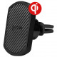 Магнитный держатель Pitaka MagMount Pro Qi Car Vent с беспроводной зарядкой на воздуховод, цвет Черный