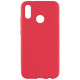Чехол NewLevel Fluff TPU Hard для Huawei P20 Lite, цвет Красный (NL-FTPU-P20L-RED)