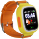 Умные детские часы Smart Baby Watch Q80, цвет Желтый (586787)