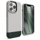 Чехол Elago Glide для iPhone 13 Pro, цвет "Камень"/Темно-зеленый (ES13GL61PRO-STDGR)