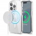 Чехол Elago HYBRID (pc/tpu) (MagSafe) для iPhone 15 Pro Max, цвет Прозрачный/Белый (ES15MSHB67PRO-TRWH)