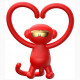 Автомобильный ароматизатор Baseus Monkey-Shaped Vehicle Fragrance, цвет Красный (SUXUN-MK09)