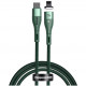 Магнитный кабель Baseus Zinc Magnetic Safe Fast Charging Data Cable Type-C to Lightning PD 20W 1 м, цвет Зеленый (CATLXC-06)