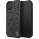 Чехол Mercedes Bow Quilted/perforated Hard Leather для iPhone 11, цвет Черный (MEHCN61DIQBK)