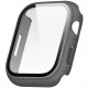 Чехол Elago Clear Shield case +9H glass для Apple Watch 7/8 41 мм, цвет Матовый серый (EAW7-41CL-SFDG)