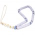 Шнурок на запястье Guess Heishi Beads 25 см, цвет Сиреневый (GUSTPEARU)