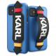 Чехол Karl Lagerfeld PU Leather with strap Karl logo Hard для iPhone 11, цвет Голубой (KLHCN61HDAWBL)