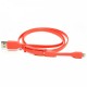 Кабель TYLT FLYP-DUO Reversible USB Lightning/Micro-USB 1 м, цвет Красный (DUO-REV1MRD-T)