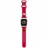 Ремешок Hello Kitty Liquid silicone Kitty Head для Apple Watch 41/40/38 mm, цвет Красный (HKAWMSCHBLR)