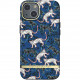 Чехол Richmond & Finch для iPhone 13, цвет "Синий леопард" (Blue Leopard) (R47042)