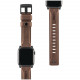 Кожаный ремешок Urban Armor Gear (UAG) Leather Watch Strap для Apple Watch 42/44/45/49 мм, цвет Коричневый (19148B114080)