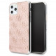 Чехол Guess 4G collection Hard PC/TPU для iPhone 11 Pro, цвет Блестящий розовый (GUHCN58PCU4GLPI)