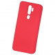 Чехол NewLevel Fluff TPU Hard для Oppo A5 (2020)/A9 (2020), цвет Красный (NLB-FLUF-OPA5(A9)2020-RED)
