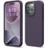 Чехол Elago Soft silicone (Liquid) для iPhone 15 Pro, цвет Темно-фиолетовый (ES15SC61PRO-DPU)