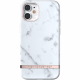Чехол Richmond & Finch FW20 для iPhone 12 mini, цвет "Белый мрамор" (White Marble) (R43004)
