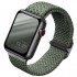Ремешок Uniq Aspen Strap Braided для Apple Watch 42/44/45/49 мм, цвет Зеленый (44MM-ASPGRN)