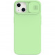 Чехол Nillkin CamShield Silky Silicone для iPhone 13, цвет Зеленый (6902048223349)