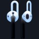 Амбушюры Elago EarPads для AirPods, цвет Белый с синим свечением в темноте (Nightglow blue)(EAP-PAD-LUBL)