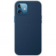 Чехол Baseus Original Magnetic Leather Case для iPhone 12 Mini, цвет Синий (LTAPIPH54N-YP03)
