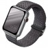 Ремешок Uniq Aspen Strap Braided для Apple Watch 42/44/45/49 мм, цвет Серый (44MM-ASPGRY)