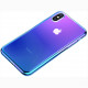 Чехол Baseus Glow Case для iPhone X/XS, цвет Прозрачно-синий (WIAPIPH58-XG03)