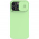 Чехол Nillkin CamShield Silky Silicone для iPhone 13 Pro, цвет Зеленый (6902048223387)