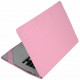 Чехол-обложка Alexander Croco Edition для MacBook Pro 16" из натуральной кожи, цвет Розовый