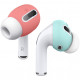 Амбушюры Elago Ear tips Cover (2 пары) для AirPods Pro, цвет "Итальянская роза"/Голубой (EAPP-PADSM-IRCBL)