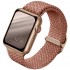 Ремешок Uniq Aspen Strap Braided для Apple Watch 42/44/45/49 мм, цвет Розовый (44MM-ASPPNK)