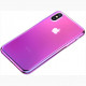 Чехол Baseus Glow Case для iPhone X/XS, цвет Прозрачно-розовый (WIAPIPH58-XG04)