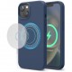 Чехол Elago MagSafe Soft silicone case для iPhone 14, цвет Синий (ES14MSSC61-JIN)