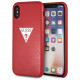 Чехол Guess Triangle Logo Collection Hard для iPhone XS Max, цвет Красный (GUHCI65PTPURE)