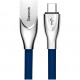 Кабель Baseus Zinc Fabric Cloth Weaving Cable USB - USB Type-C 2 A 1 м, кабель Синий (CATXN-03)