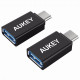 Переходник Aukey USB-C to USB-A 3.0, цвет Черный (СB-A1)
