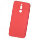 Чехол NewLevel Fluff TPU Hard для Xiaomi Redmi 8, цвет Красный (NLB-FLUF-R8-RED)