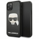Чехол Karl Lagerfeld PU Leather Karl's Head Hard для iPhone 11 Pro, цвет Черный (KLHCN58KHBK)