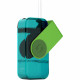 Бутылка Asobu JUICY DRINK 290 мл, цвет Бирюзовый/Зеленый (JB300.04)
