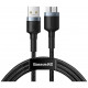 Кабель Baseus Сafule Cable USB 3.0 - USB Micro-B 2 A 1 м, цвет Темно - серый (CADKLF-D0G)