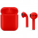 Беспроводные наушники Apple AirPods Full Color Edition с полной покраской, цвет Красный (матовый)