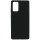 Чехол NewLevel Liquid Silicone Hard для Galaxy Note 20, цвет Черный (NLP-LS-SNT20-BLK)
