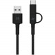 Кабель Xiaomi ZMI AL403 Micro USB/Type-C to USB-A Braided cable 1 м, цвет Черный