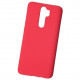 Чехол NewLevel Fluff TPU Hard для Xiaomi Redmi Note 8 Pro, цвет Красный (NL-FLUF-XNT8P-RED)