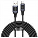 Кабель Baseus Fast Charging Cable USB - USB Type-C 5 A 2 м, цвет Серый (CATSS-B0G)