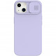 Чехол Nillkin CamShield Silky Magnetic Silicone для iPhone 13, цвет Фиолетовый (6902048223516)