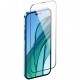 Защитное стекло Baseus All-glass (Dust-proof) (2 шт.) + FastStick 0.3 мм для iPhone 14 Pro Max с черной рамкой (SGBL230302)