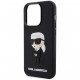Чехол Karl Lagerfeld 3D Rubber NFT Karl Ikonik Hard для iPhone 14 Pro Max, цвет Черный (KLHCP14X3DRKINK)